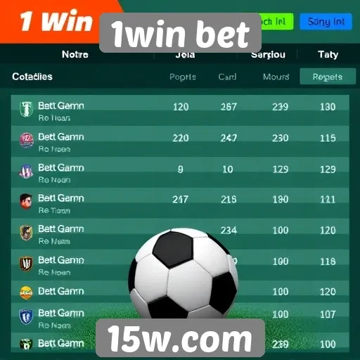 Comparativo de odds oferecidas pela 1win bet